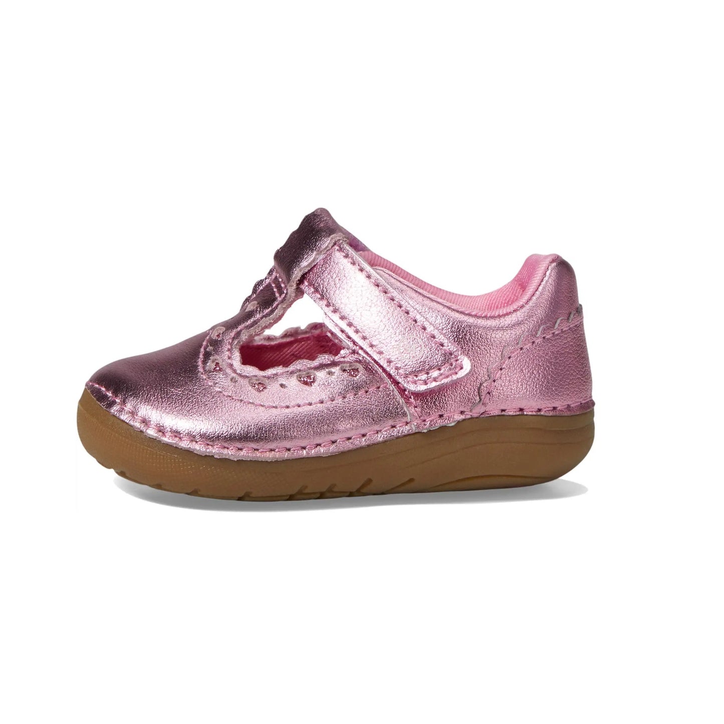 Stride Rite Girls Adira Flat Size 5.5 Pink Fuchsia Toddler Shoe Mary Jane NIB