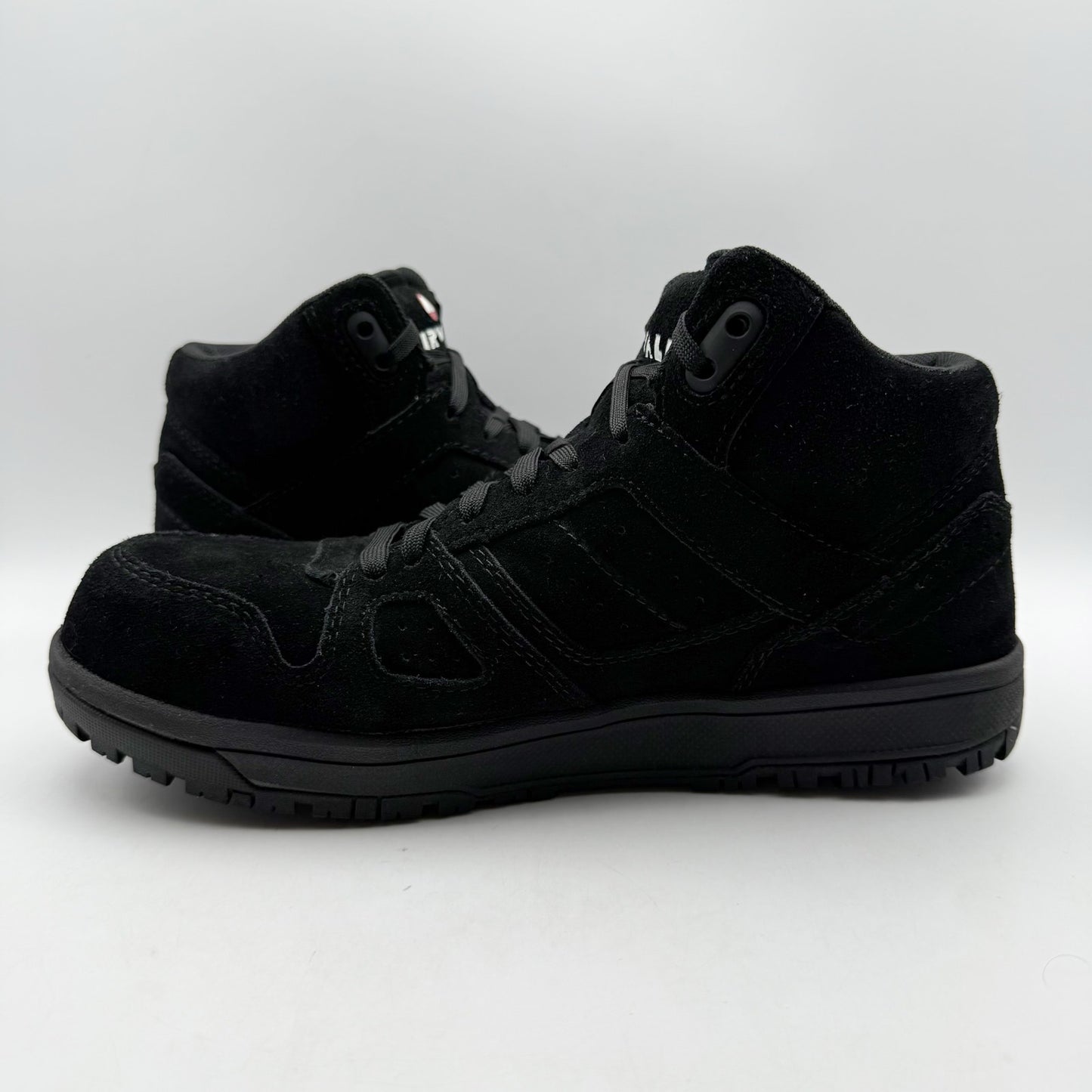Airwalk Womens Mongo Mid CT Work Sneakers US 9 D EU 41.5 Black ST EH NIB