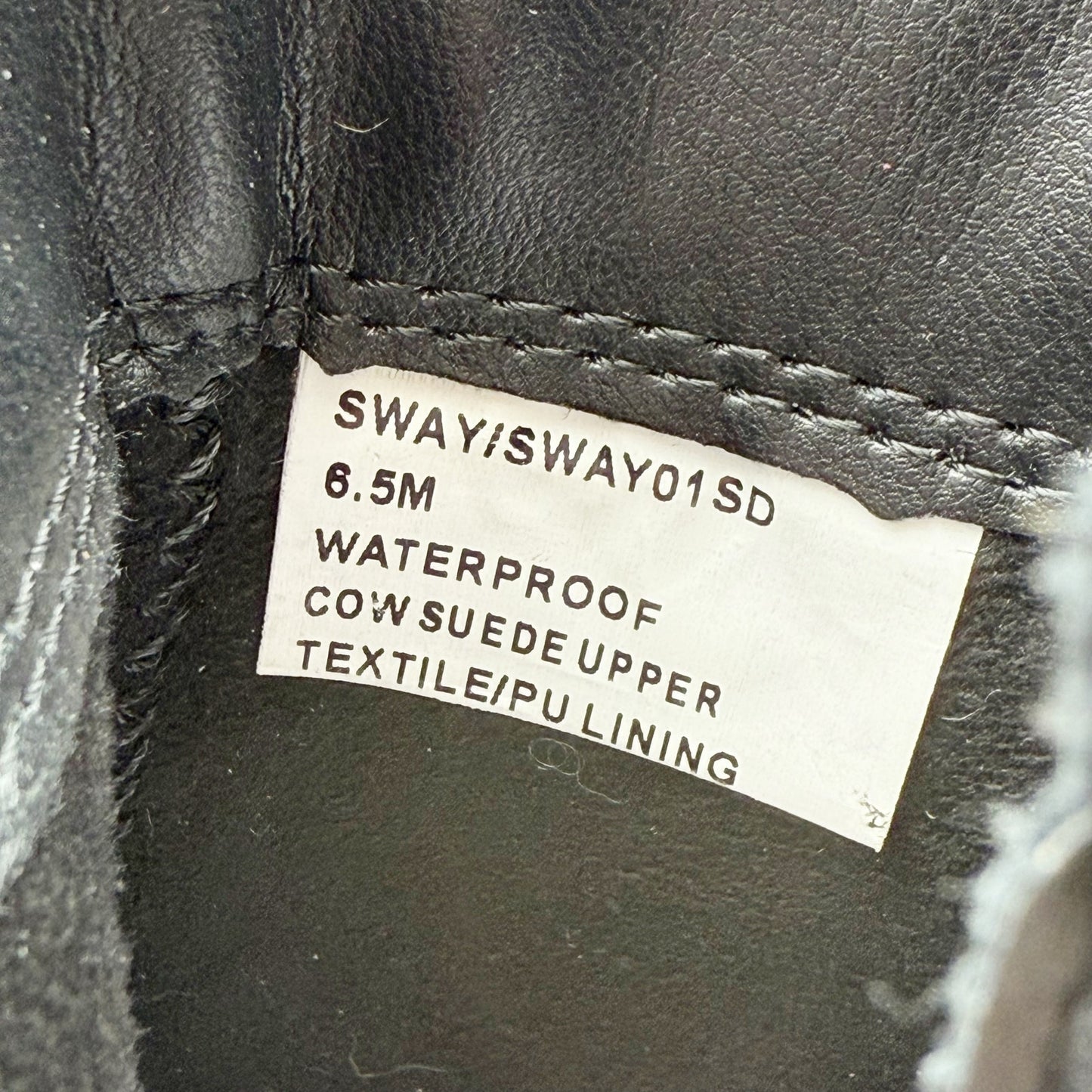 Blondo Womens Sway Ankle Booties US 6.5 M Black Suede Waterproof NWOB