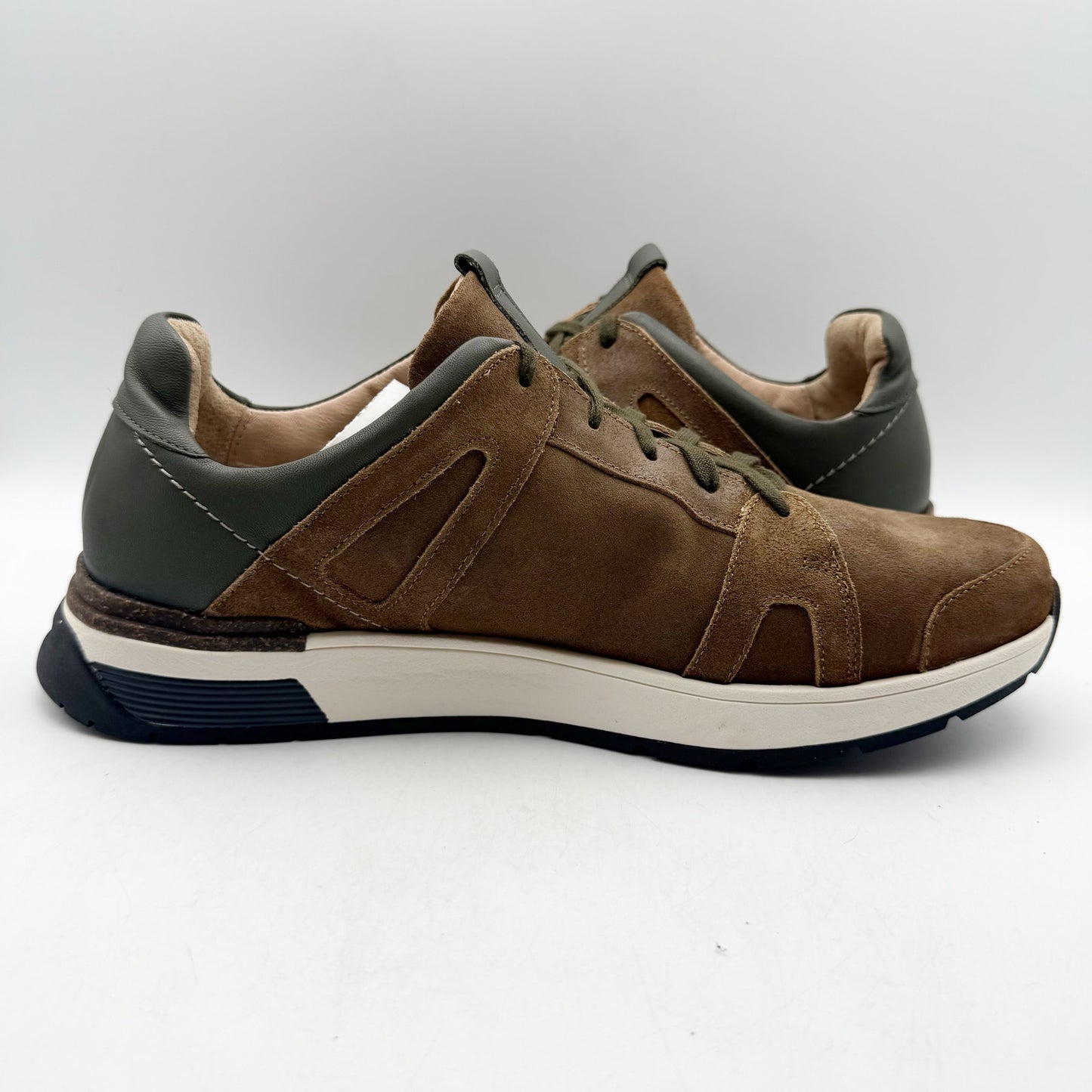 NAOT Mens Magnify Casual Sneakers EU 45 US 12 Brown Suede Leather NIB