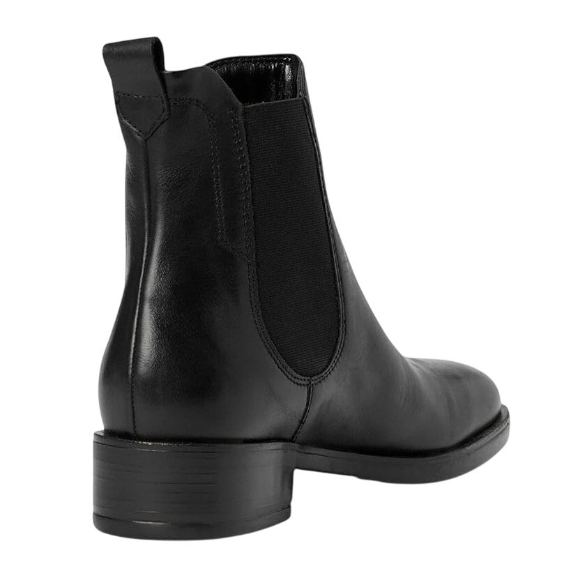 Dune London Womens Panoramic Ankle Boots EU 37 US 7 Black Leather NIB