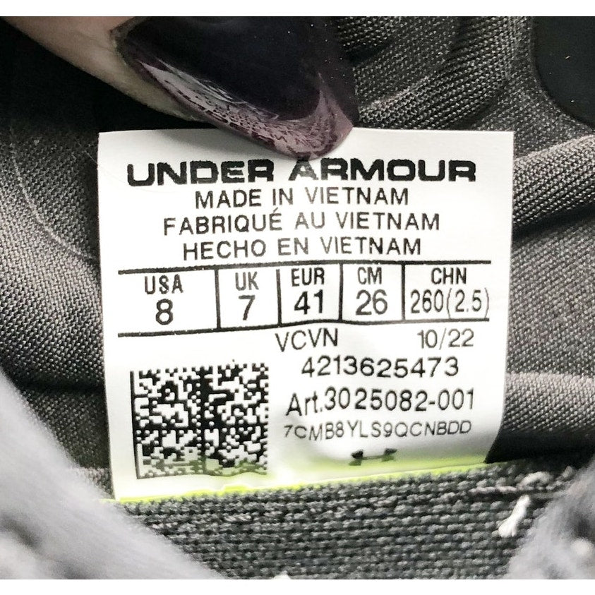 Under Armour Men's Spotlight Lux Mc 2.0 Football Cleats Size 8 Black White NWOB