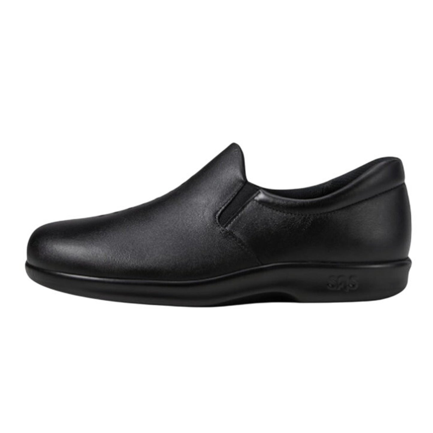 SAS Womens Viva Comfort Loafer US 11 WW 41-42 Black Leather Slip On NIB