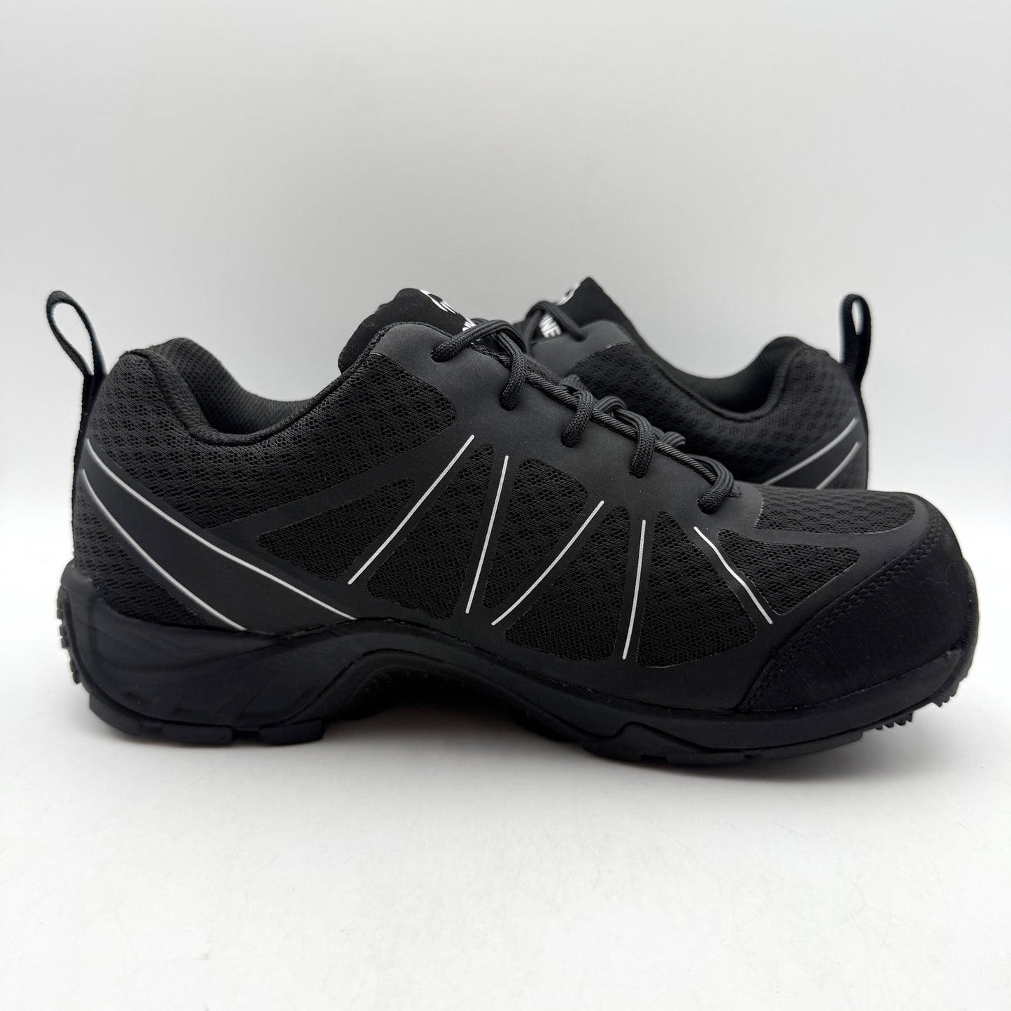 Wolverine Mens Amherst II CarbonMAX Work Shoe US 7.5 M Black Composite Toe NIB