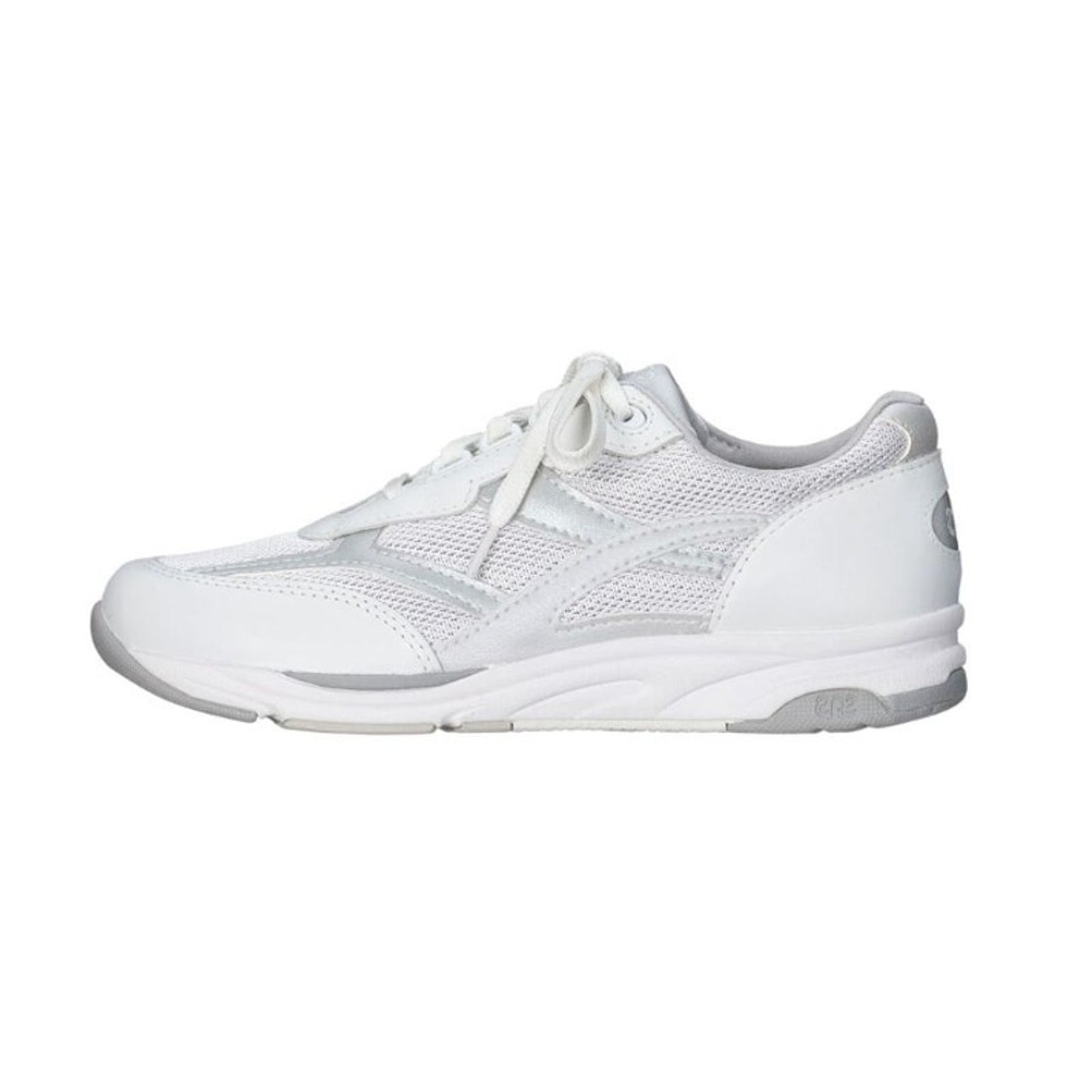 SAS Womens Tour Mesh Comfort Walking Sneaker US 11 Narrow Silver Leather NIB