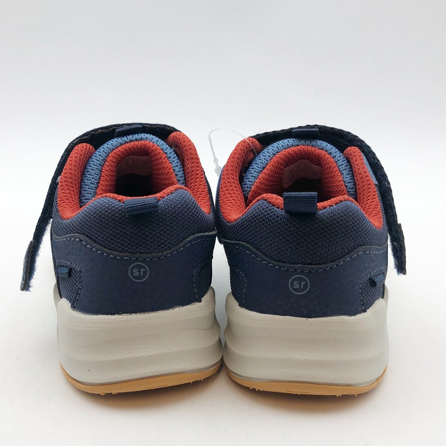 Stride Rite Boys Made To Play Sneaker 9.5 Wide Blue Multi Kids Shoe NIB