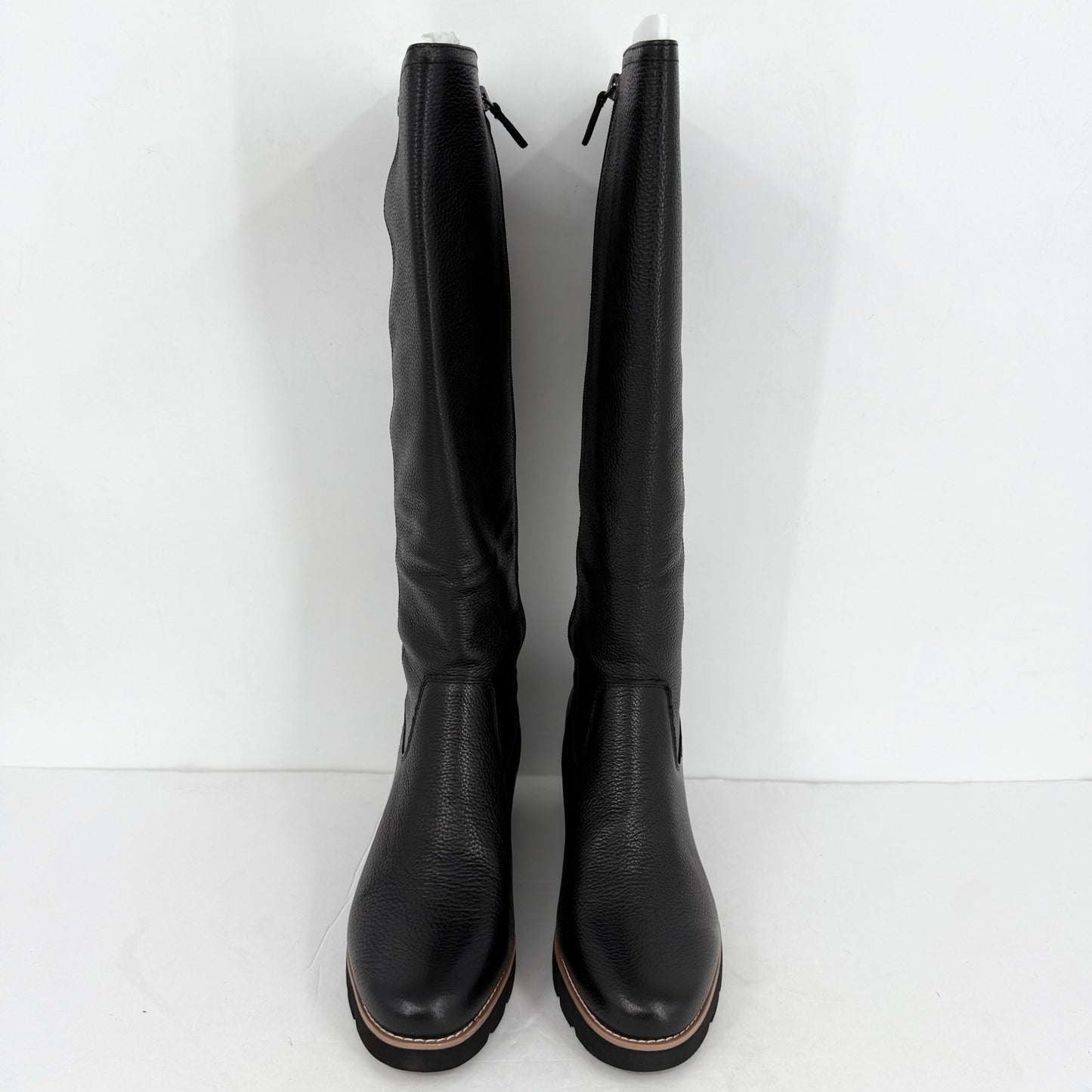 VIONIC Womens Ashland High Shaft Boots US 10 M EU 41 Black Leather