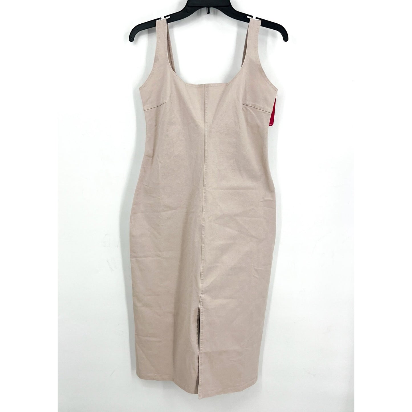 COMMANDO Do It All Denim Midi Tank Dress Large 12-14 Cream Porcelain Stretch NWT