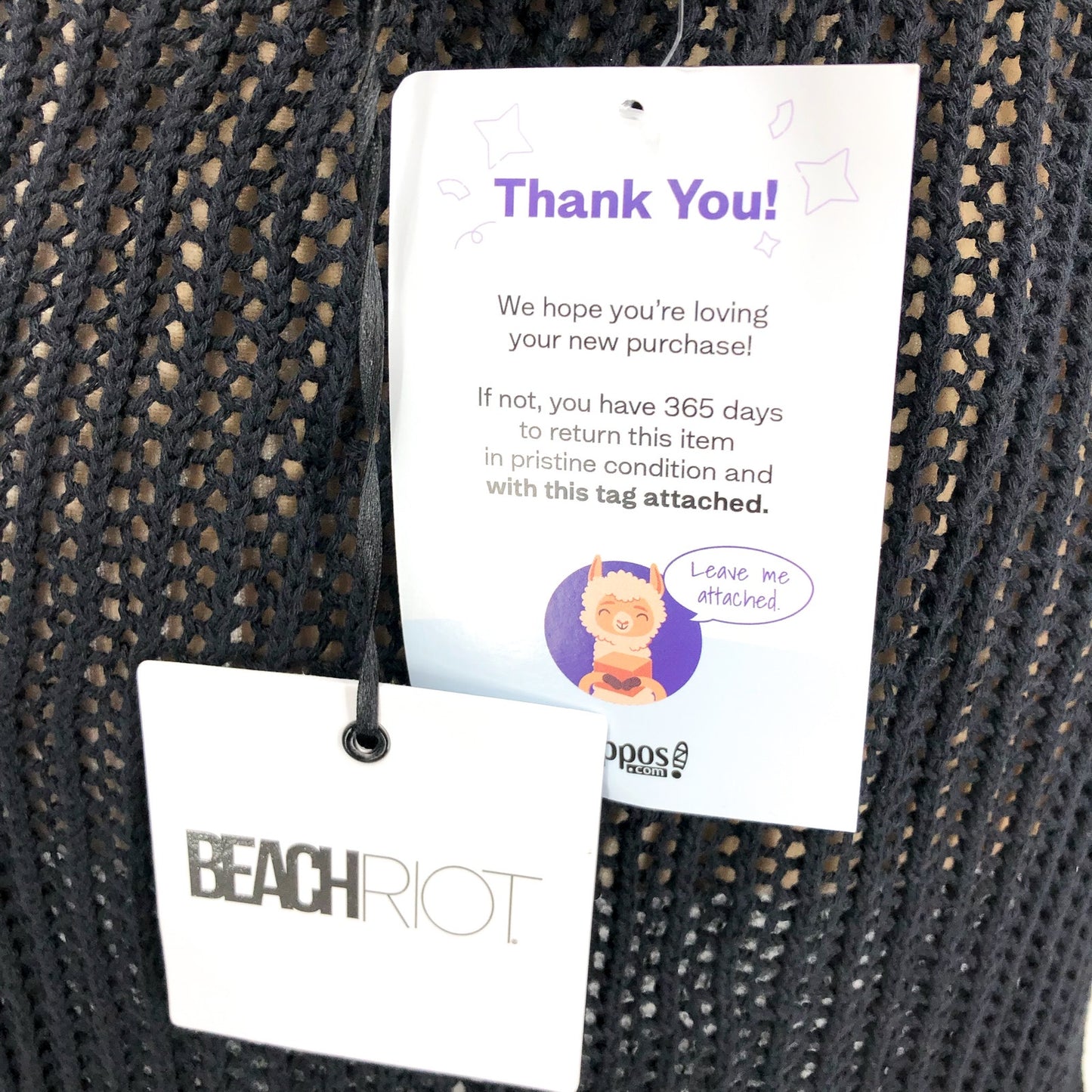 BEACH RIOT Womens Romee Halter Maxi Dress Cover Up Medium Black Open Knit NWT