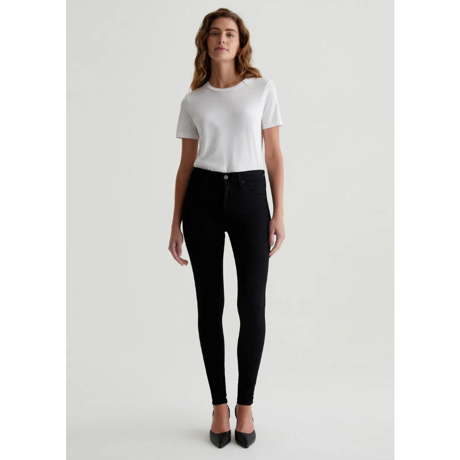 AG ADRIANO GOLDSCHMIED Farrah Skinny Jeans Size 28 True Black
