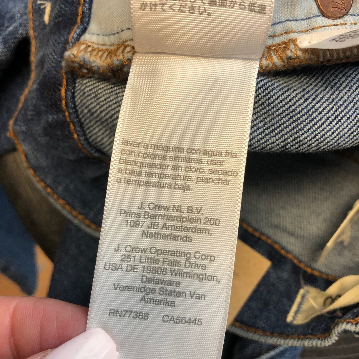 MADEWELL Women's Kick Out Crop Jeans Size 24 Blue Brinton NM242 Mid Rise NWT