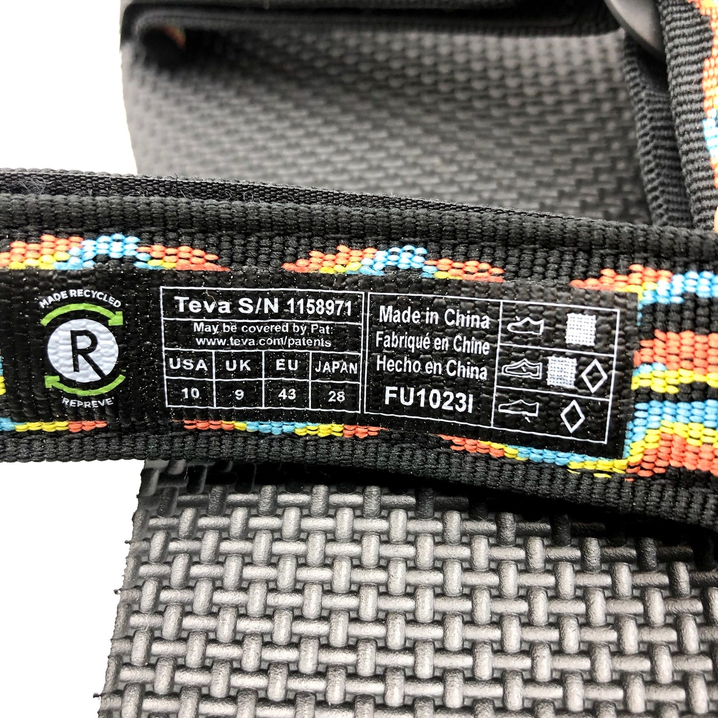 TEVA Mens Original Universal 80s Revive Archival Sports Sandals US 10 EU 43 NIB