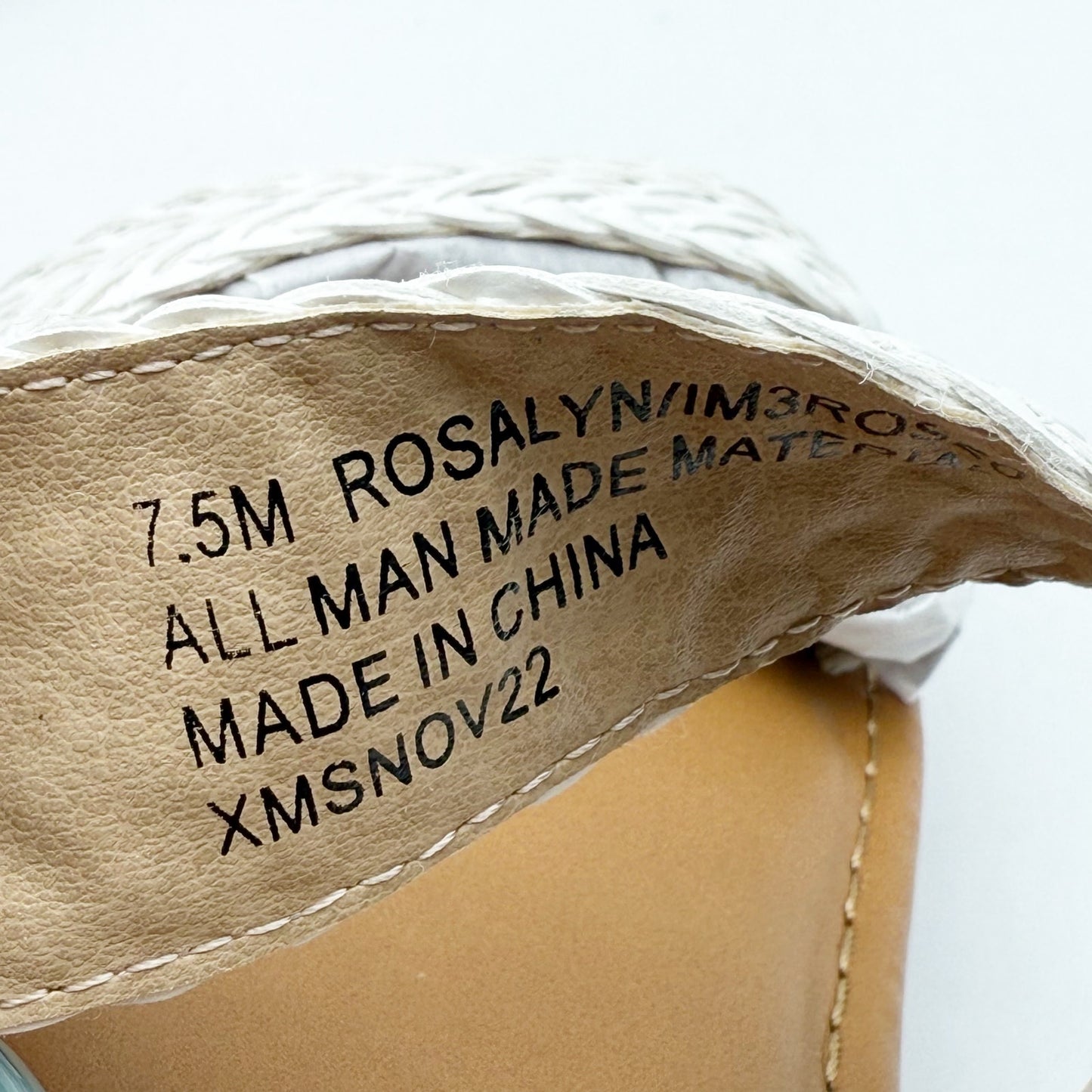 Isaac Mizrahi Live Womens Rosalyn Sandals US 7.5 M EU 37.5 White NIB