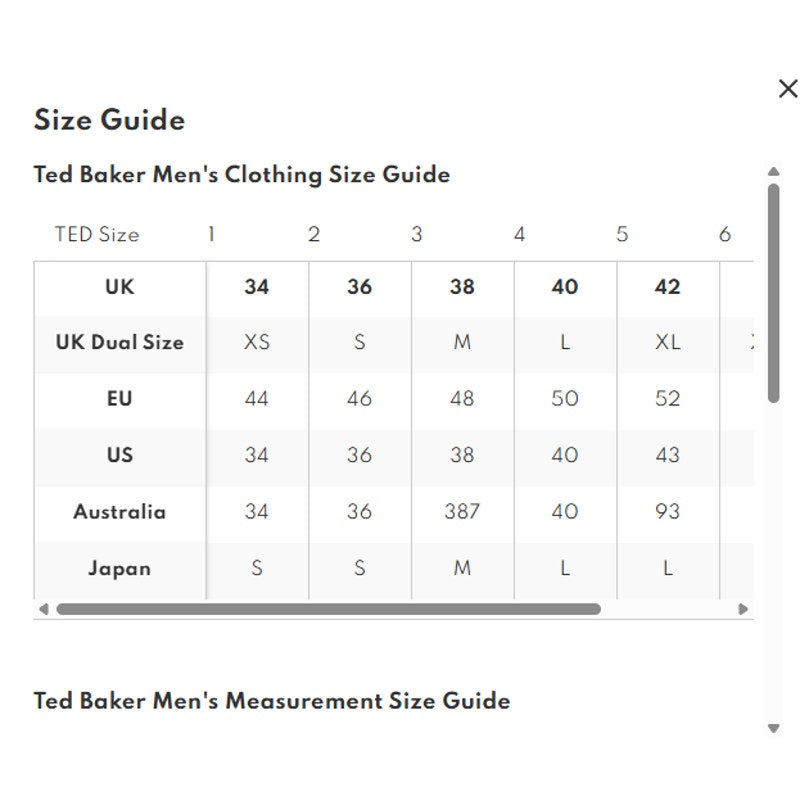 TED BAKER Men's Nofan Embroidered Logo T-Shirt Size 5 White Short Sleeve NWT