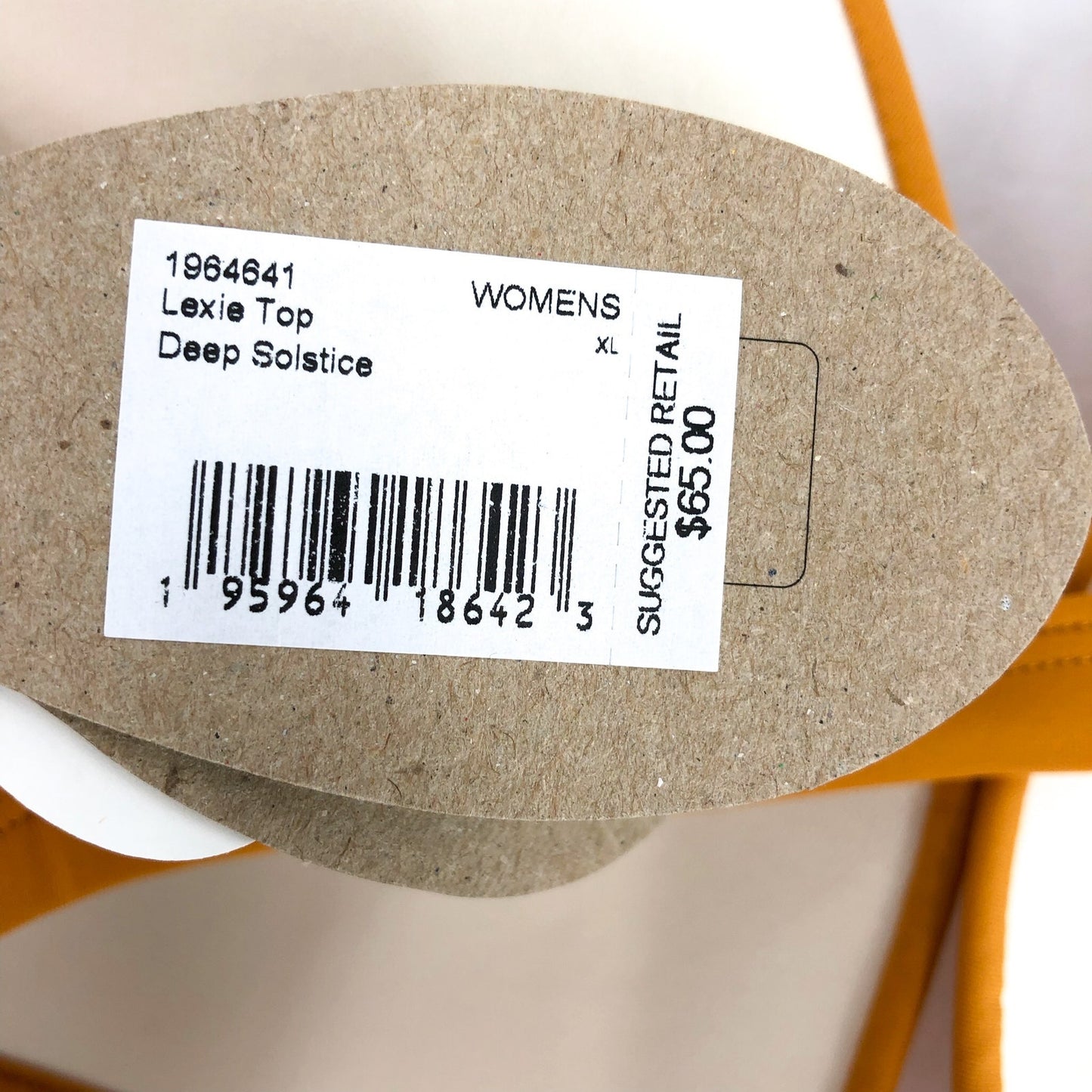 PRANA Women's Lexie Halter Bikini Top Size XL Deep Solstice UPF 50+