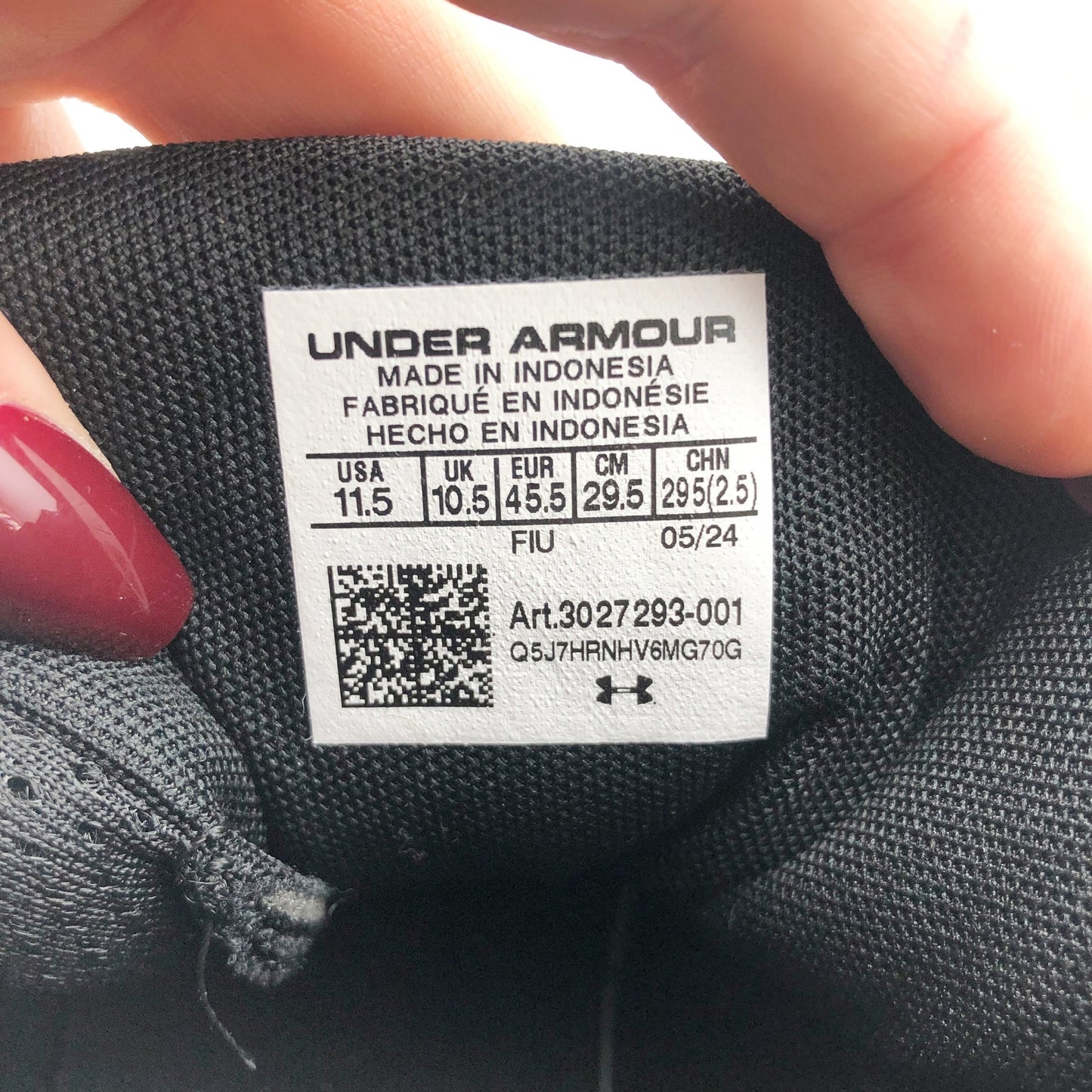 Under Armour Spotlight Franchise RM 4.0 Football Cleats 11.5 Black White NWOB