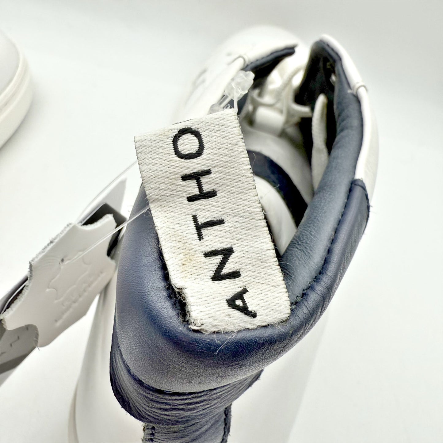 Anthony Veer Mens Kips High-Top Sneakers US 10.5 EU 43.5 White Leather NWOB