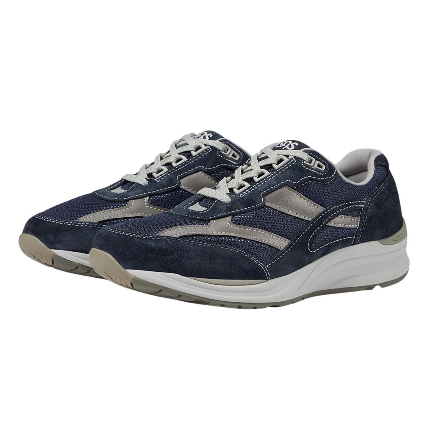 SAS Mens Journey Mesh Sneakers Size US 6.5 M Navy Blue White Suede NIB
