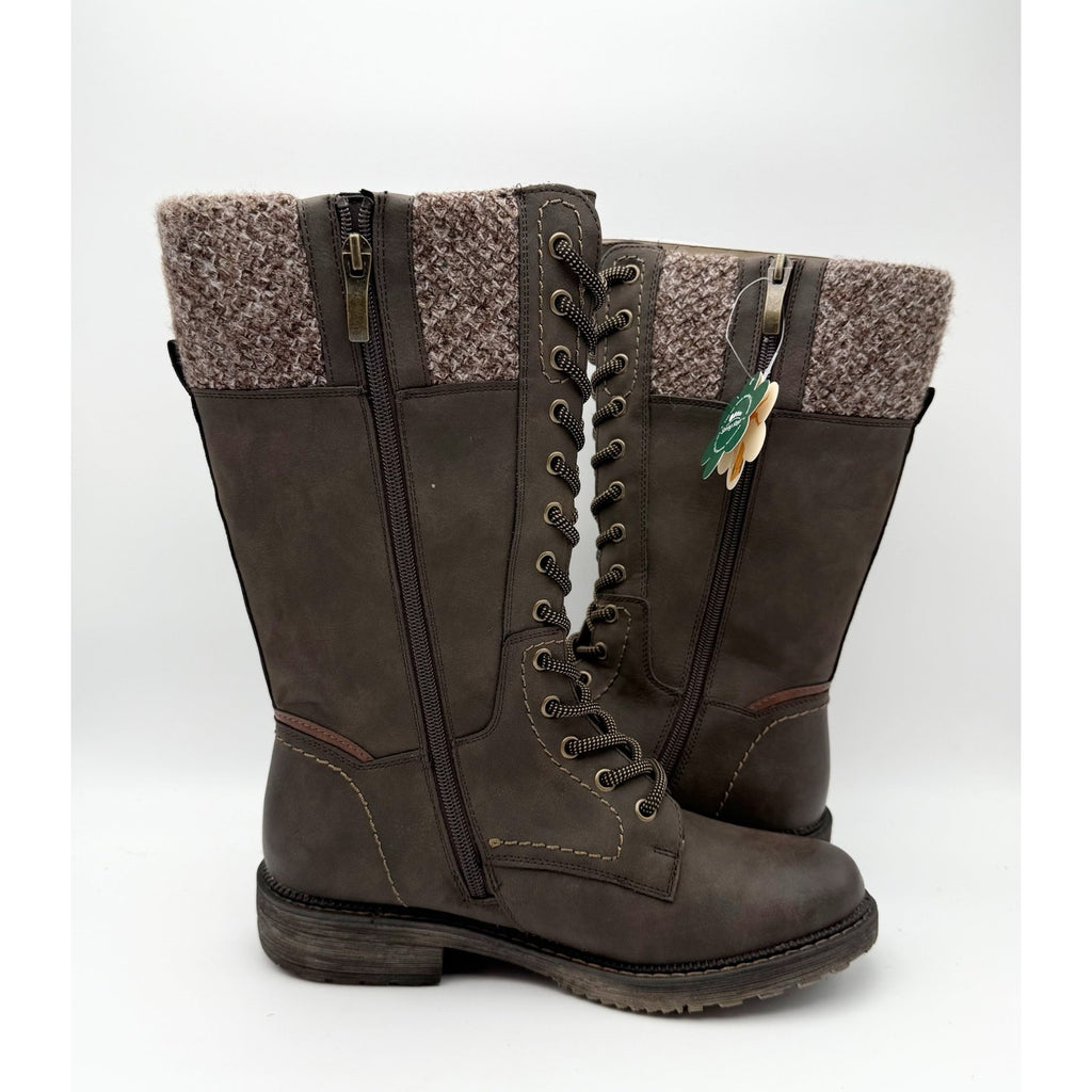 Spring Step Womens Yosemite Mid Calf Boot EU 39 US 8.5 Brown Water Resistant NIB