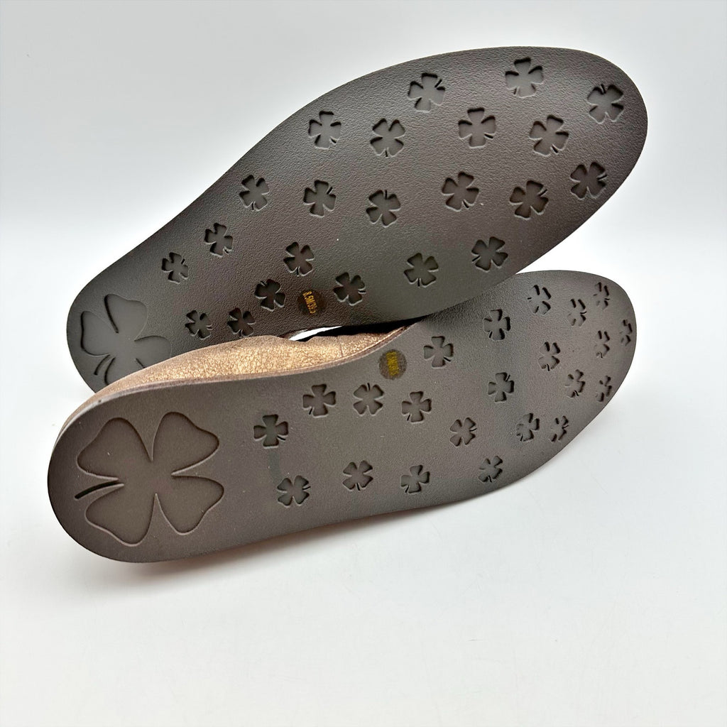 Lucky Brand Womens Wimmie Ballet Flats Size 8.5 M Bronze Brown NIB