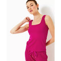 LILLY PULITZER Womens Marsaille Tank Top Medium Mystique Pink Square Neck NWT
