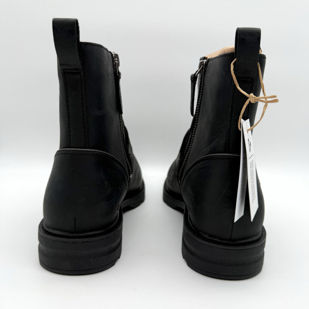 Teva Womens Rowena Buckle Ankle Boot US 8.5 EU 39.5 Black Leather Waterproof NIB