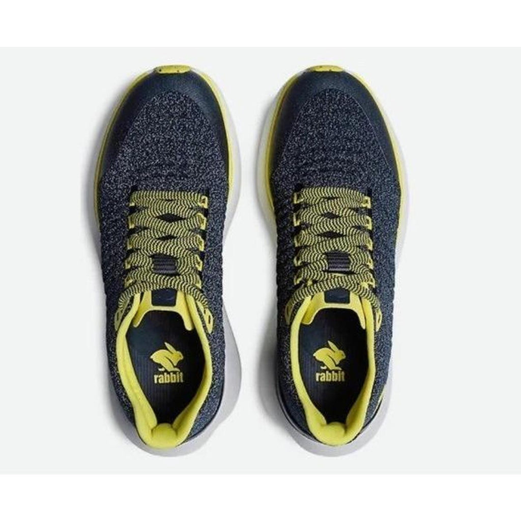 Rabbit Womens Dream Chaser Athletic Shoes Size 7.5 Black Yellow Running NIB