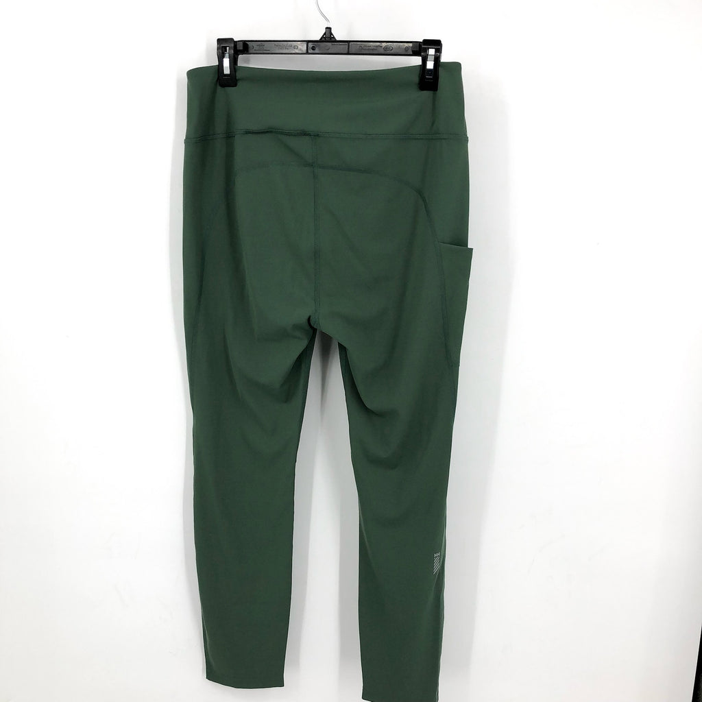 HELLY HANSEN Women's Rapide Trail Leggings XL Spruce Green Athletic Pocket NWT