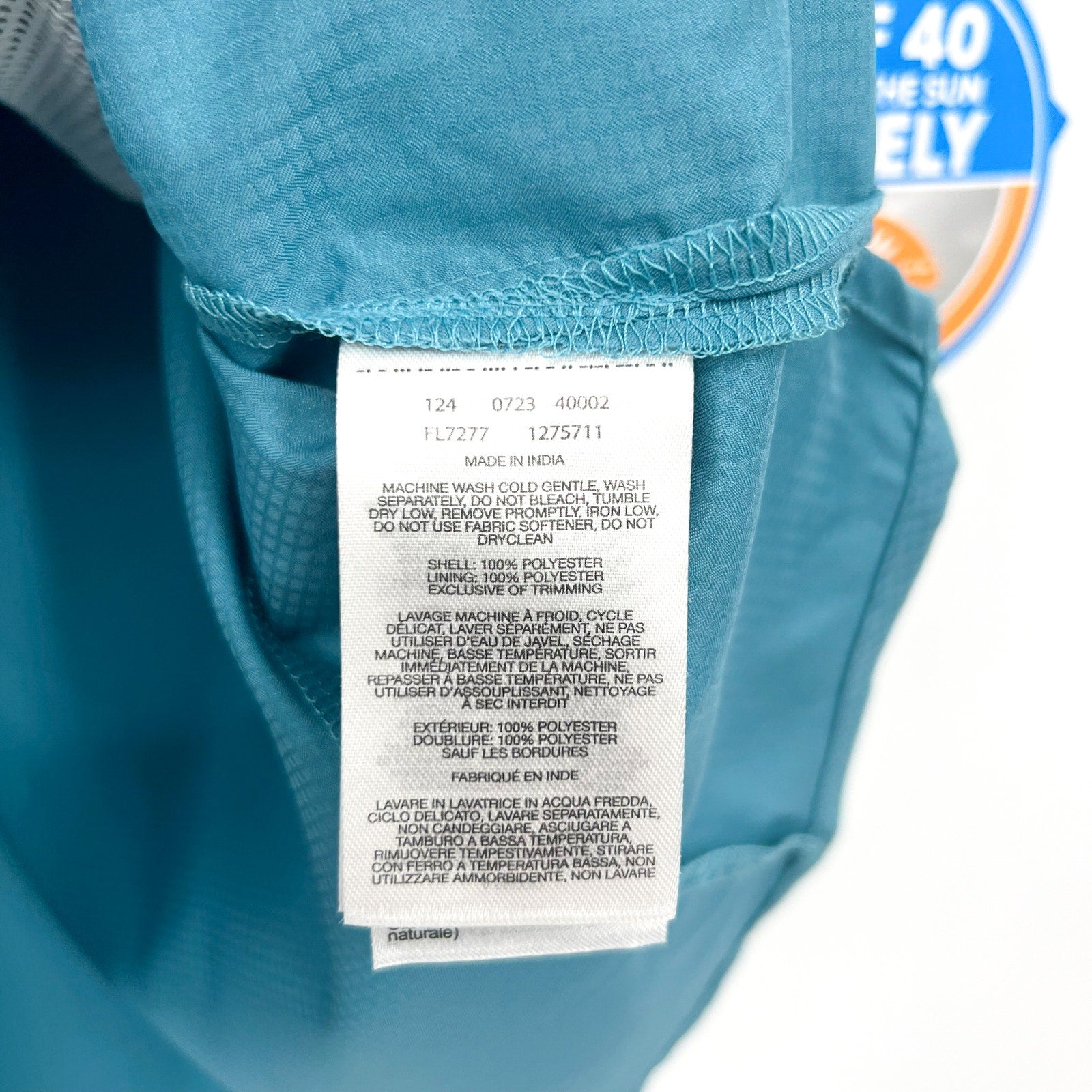 COLUMBIA Women's PFG Tamiami II Short Sleeve Shirt Small Blue Ocean Teal NWT