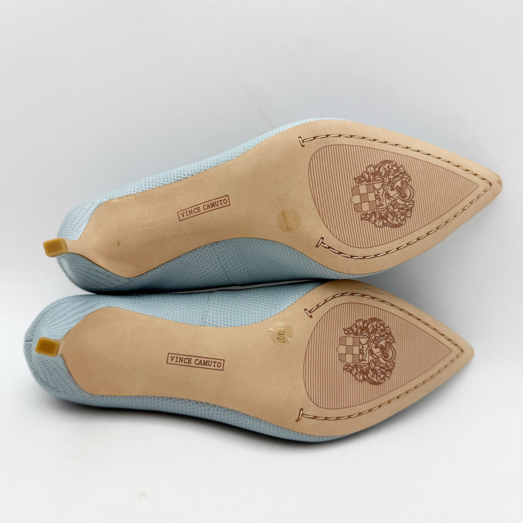 Vince Camuto Womens Kehlia Pumps Size 6.5 EU 37 Blue Leather NIB