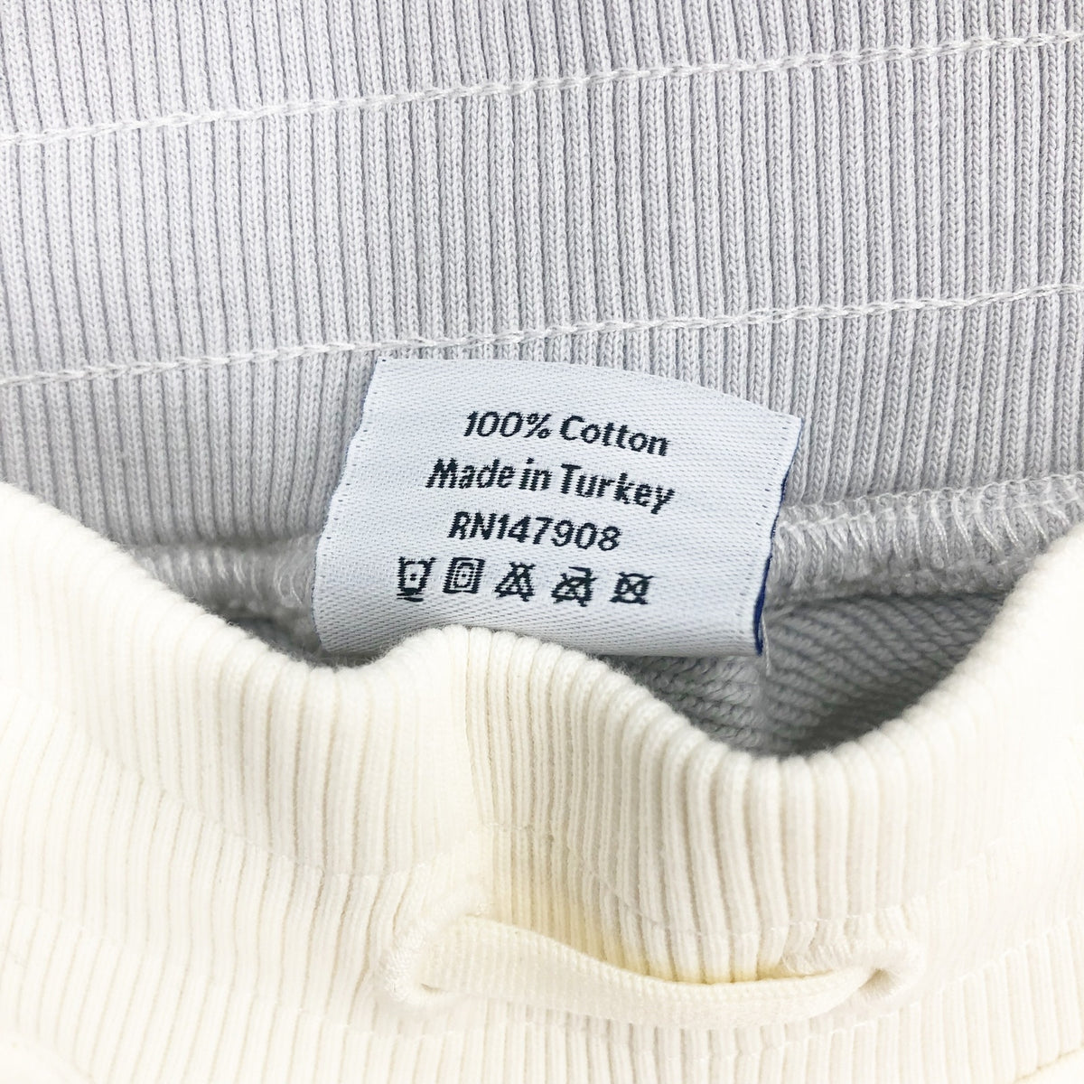 OUTDOOR VOICES Women's Soft Cotton Jogger XS White Grey Dove/Bone Pants NWT