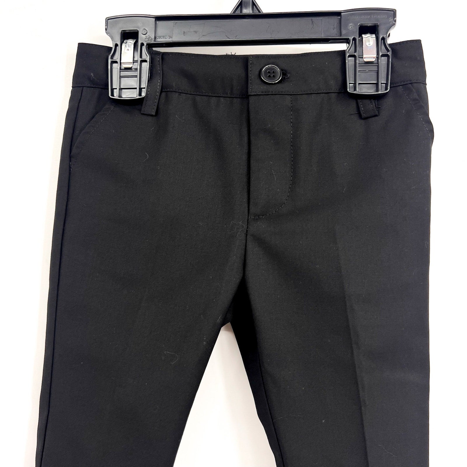 BARDOT Baby Boys Oscar Suit Pants 6-9 Months Jet Black Solid Straight Leg NWT