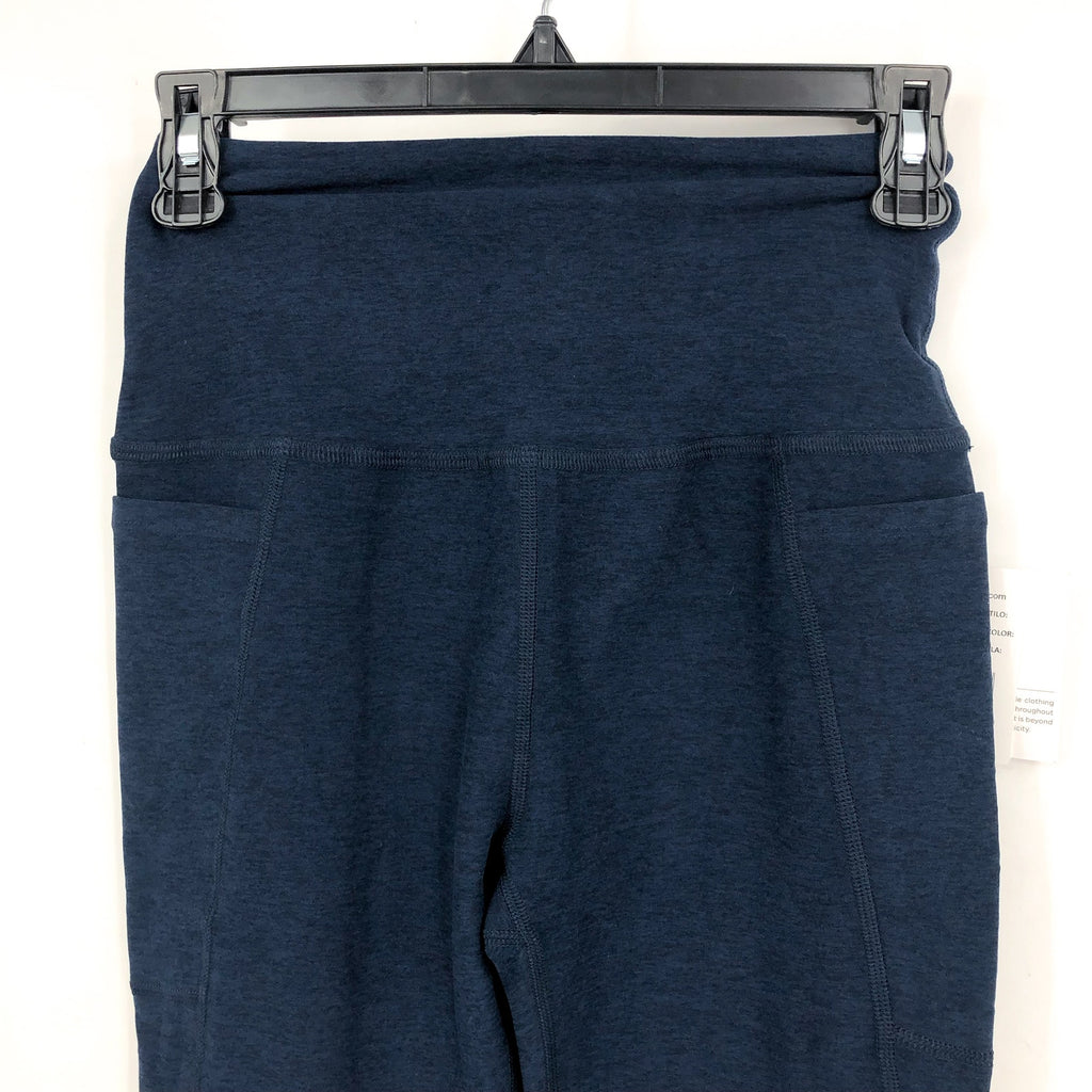 BEYOND YOGA Women's Out Of Pocket Midi Legging Medium Nocturnal Navy Blue NWT