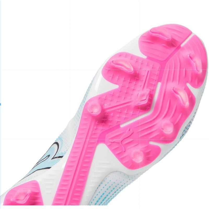 PUMA Kids Future7 Match Firm Artificial Ground Soccer Cleat Size 2 White NWOB
