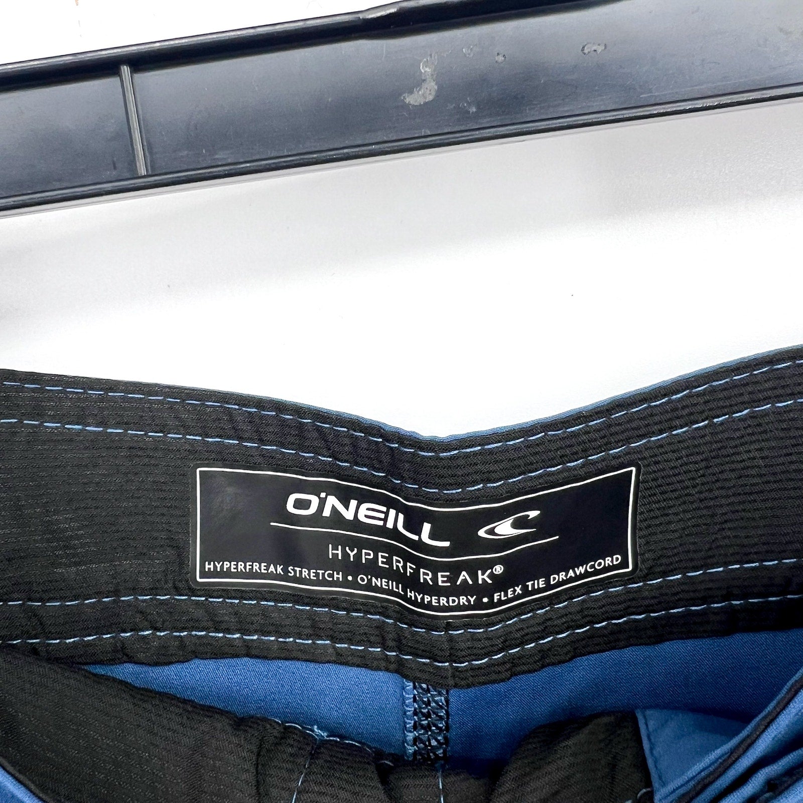 O'NEILL Men's Hyperfreak Heat 19" Boardshorts Size 33 Medium Blue Quick Dry NWT