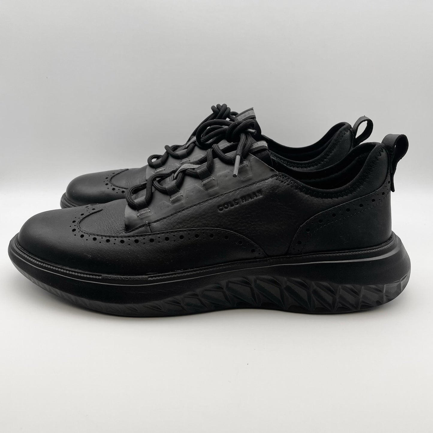 Cole Haan Mens Zerogrand WFA Oxford Shoes US 11 EU 44 Black Leather NIB