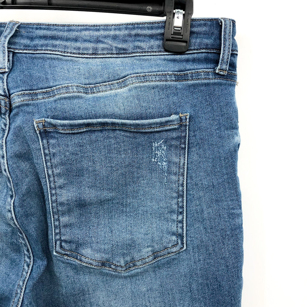 KUT FROM THE KLOTH Kelsey Ankle Flare Jeans Size 18 Perceptual Blue Fab Ab NWOT