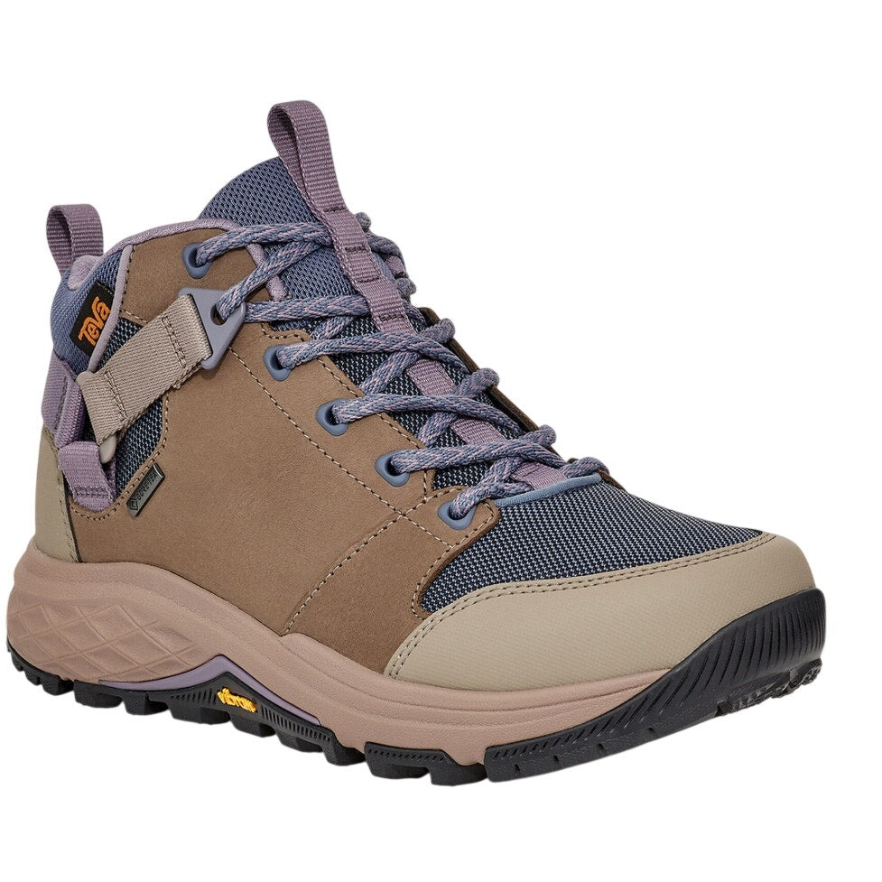 Teva Womens Grandview GTX Mid Hiking Boots US 7 Tan Desert Taupe Waterproof NIB
