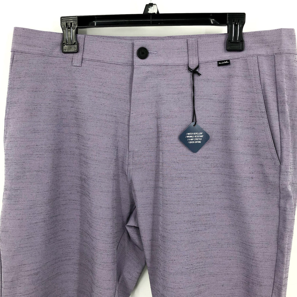 TRAVIS MATHEW Men's Switchbox Hybrid 9" Shorts Large Purple Mulled Grape NWT