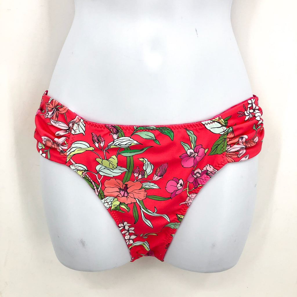 TOMMY BAHAMA Summer Floral Reversible Hipster Bottom Small Passion Pink NWT