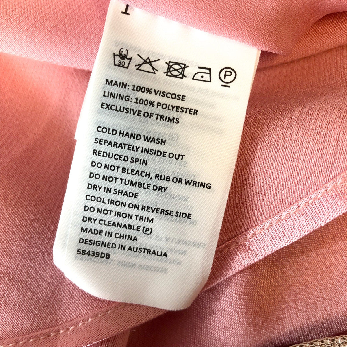 BARDOT Womens Rome Diamonte Slip Dress US Size 8 Blush Pink Open Back V NWT