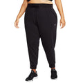 NIKE Womens Dri-Fit One French Terry Joggers 3X Black 7/8 Length Pants NWT