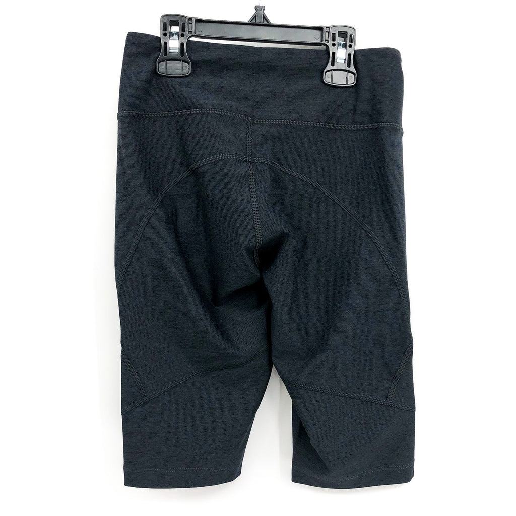 OUTDOOR VOICES Womens Double Time 10" Biker Shorts XS Charcoal Grey Mid Rise NWT
