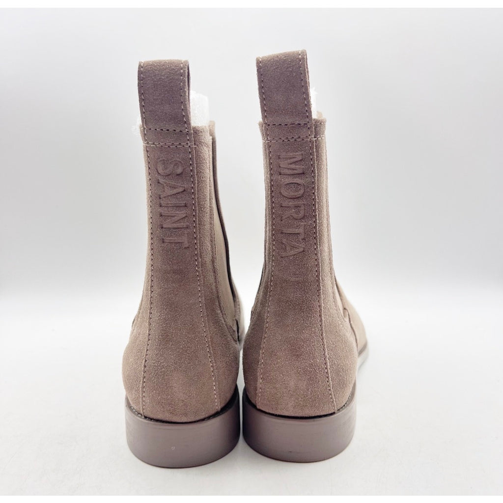 Saint Morta Mens Nomad Chelsea Boots Size 9 EU 43 Taupe Brown Round Toe NIB
