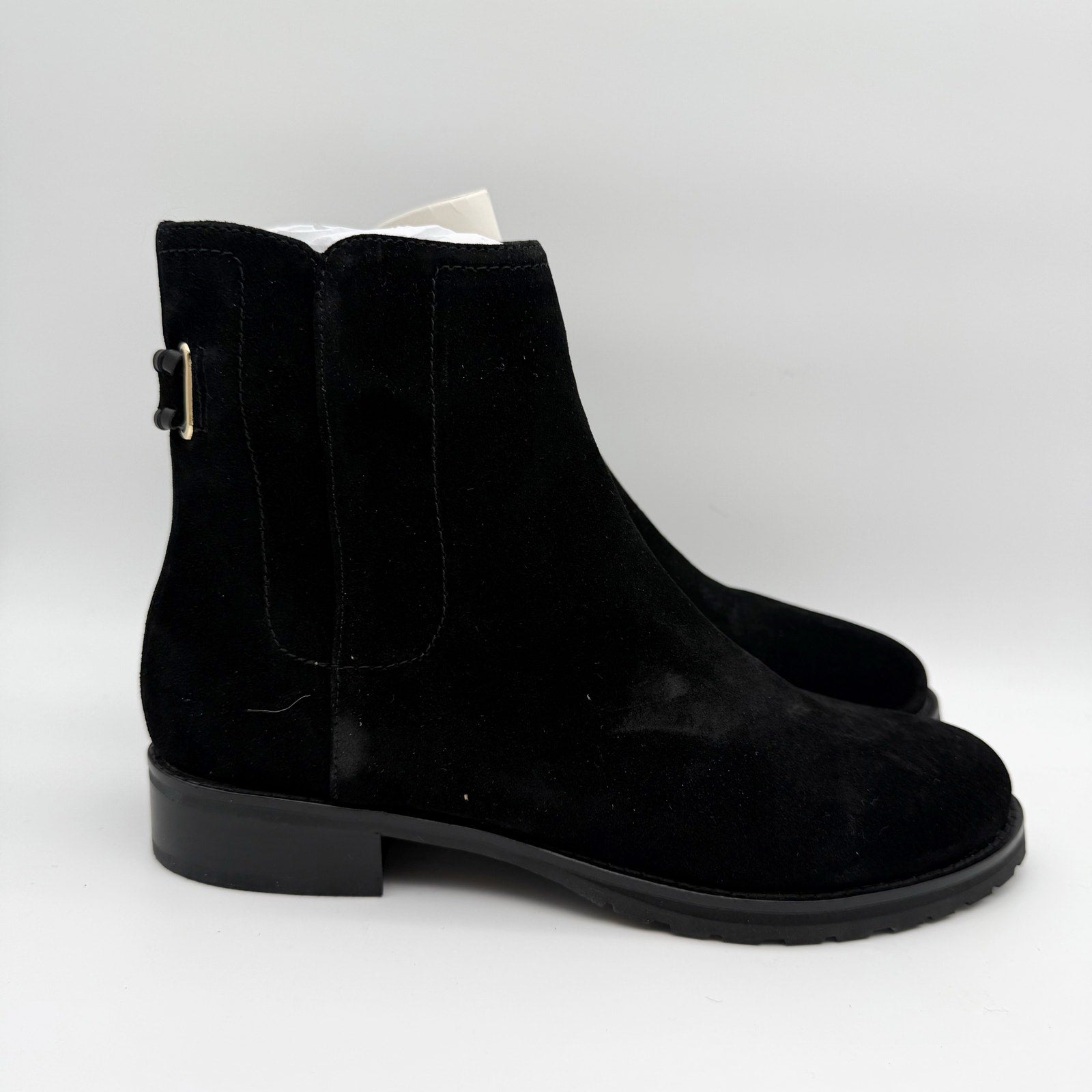 Jack Rogers Womens Newbury Ankle Booties US 9.5 M Black Suede NIB
