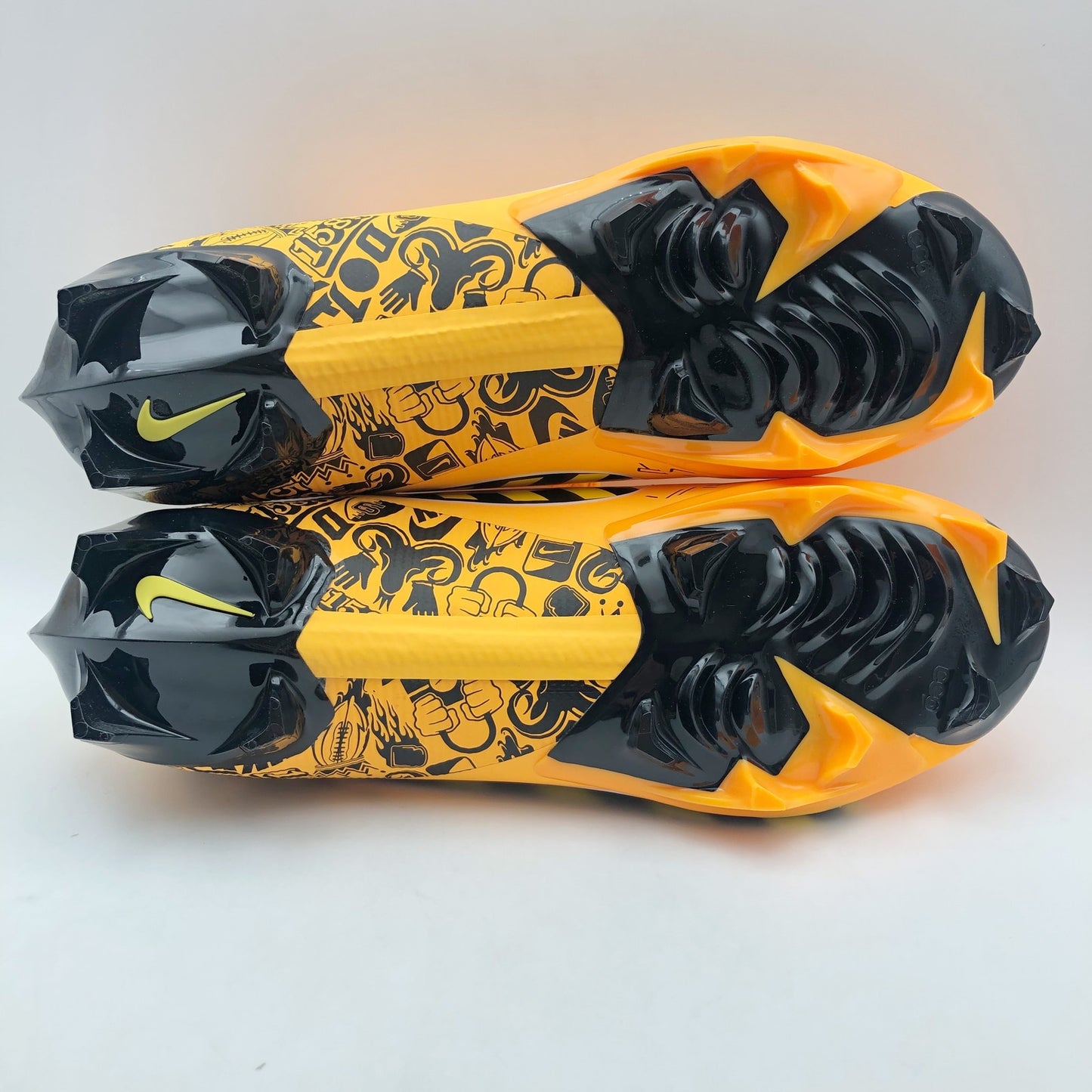 Nike Mens Vapor Edge Pro 360 2 Football Cleats Size 11.5 Orange Black NWOB