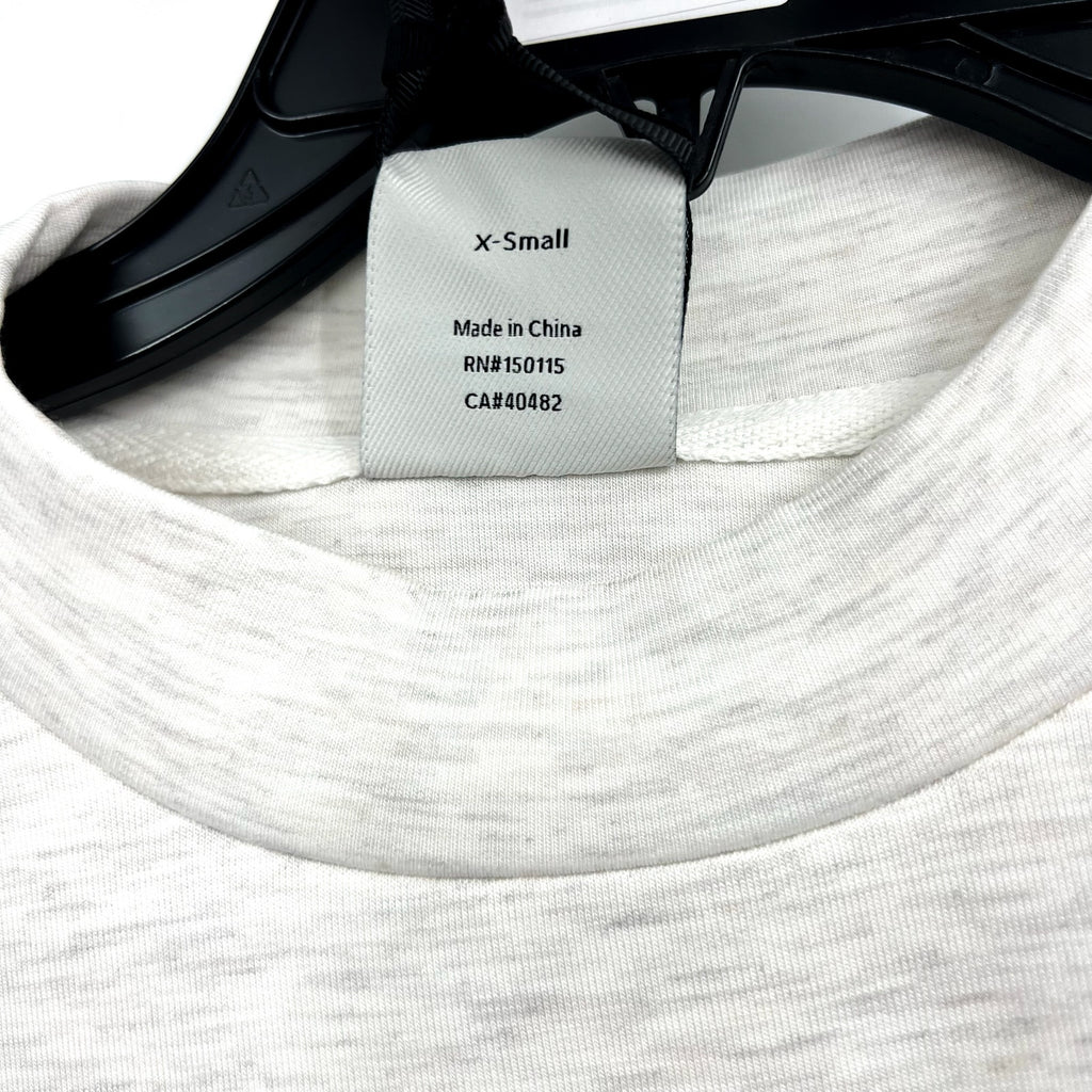 VARLEY Women's Otis Sleeveless Sweatshirt Size XS Ivory Marl Crewneck NWT