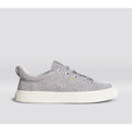 Cariuma Mens IBI Low Sneakers Size 12.5 Stone Light Grey Bamboo Knit Casual NIB