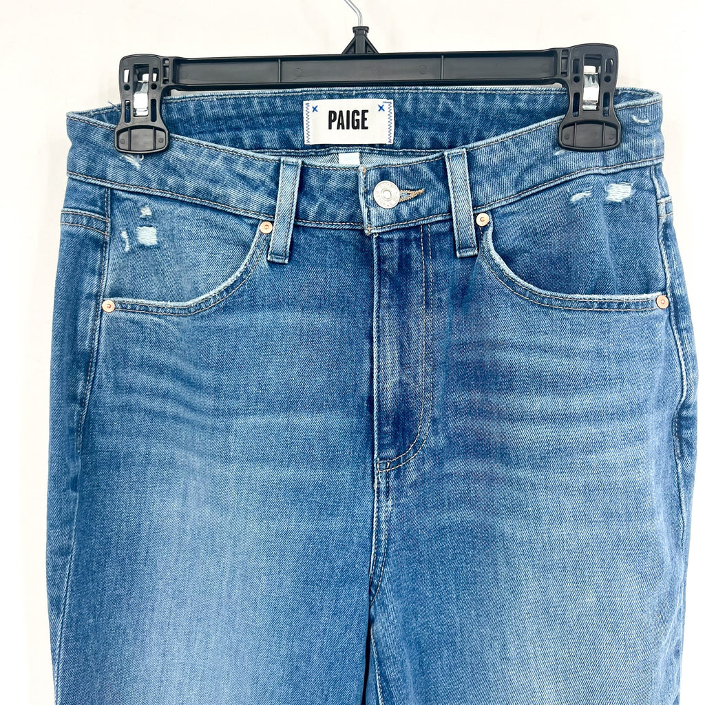 PAIGE Womens Charlie Flare Jeans Size 26 US 2 Gabriella Blue High Rise NWOT