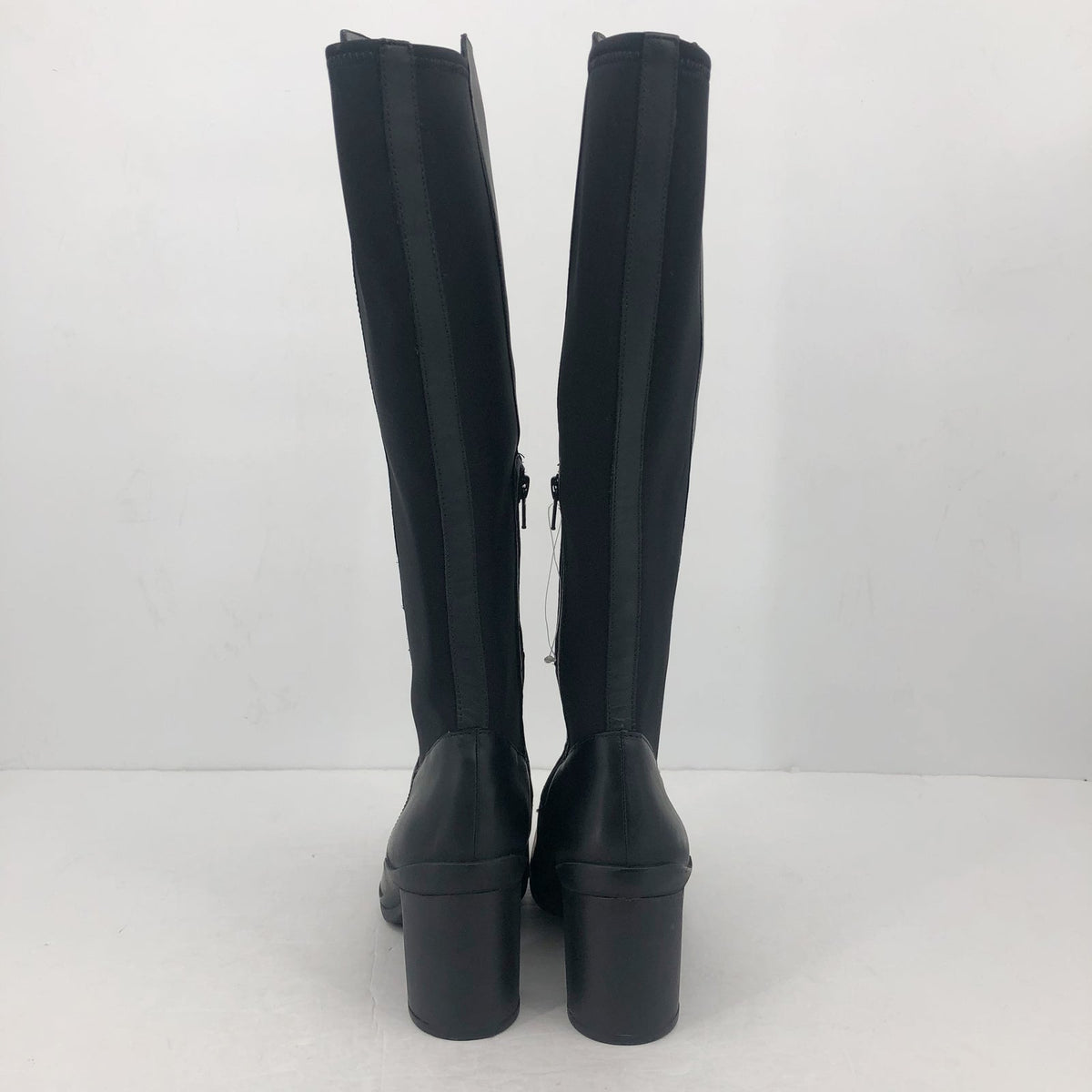 Naturalizer Womens Axel Knee High Boots Size 9 M Black Leather Waterproof NWOB